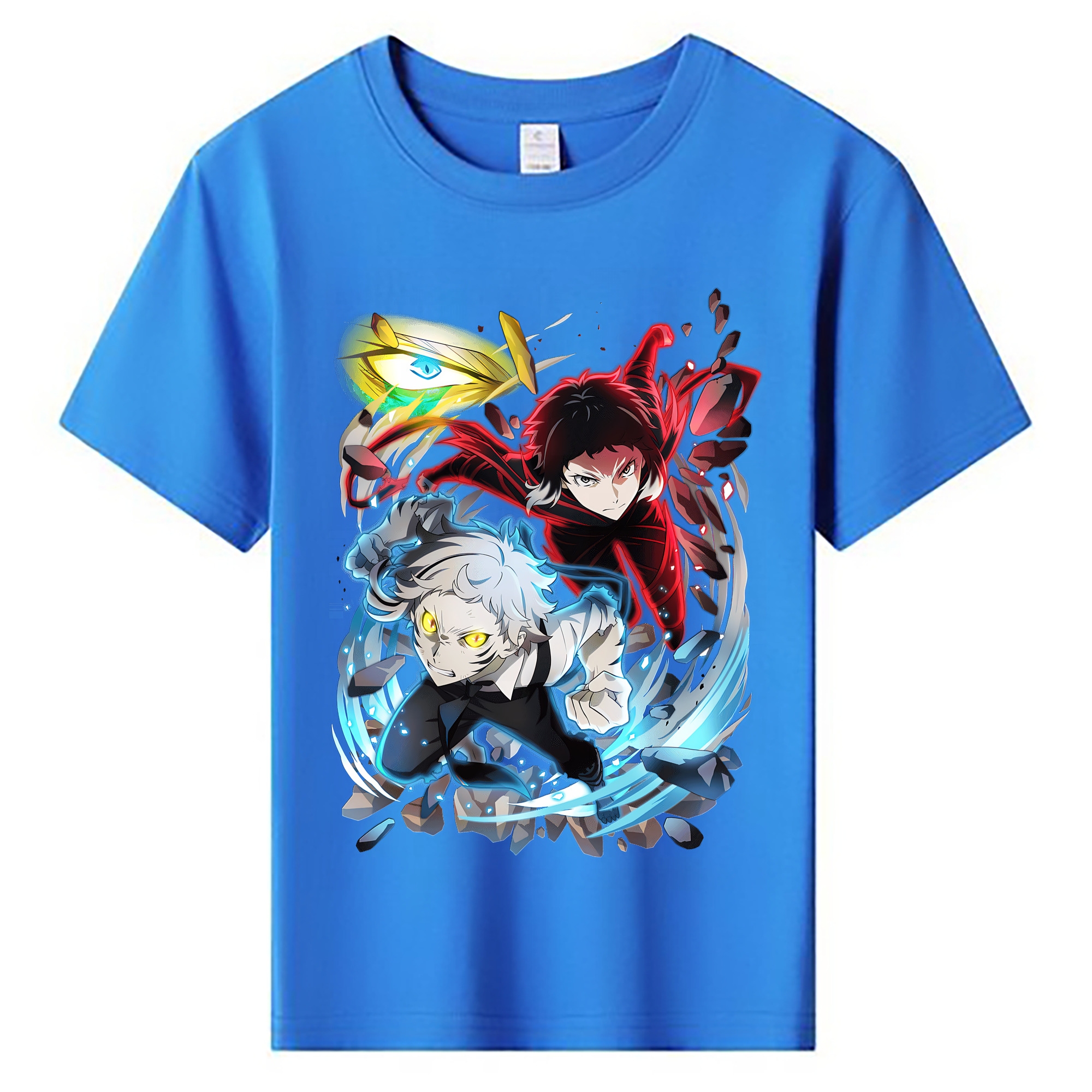（画像用） 文豪ストレイドッグス Bungo Stray Dogs 綿100％キッズTシャツ（フロントプリント）
